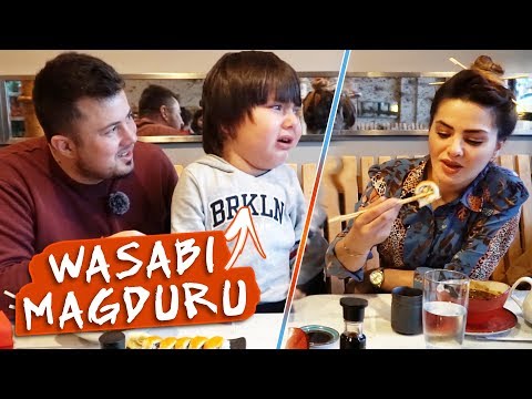 GÖZÜ KAPALI SUŞİ SİPARİŞİ VERDİK! (WASABİ MAĞDURU)