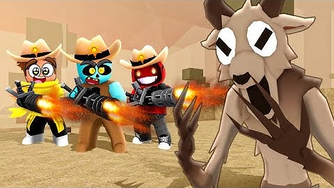 Unlocking GATLIN GUN CLASS in 99 Nights in The Wild West!