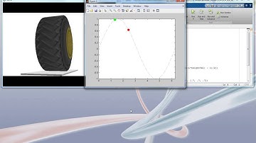 Blender tire deformation from Matlab real time communication