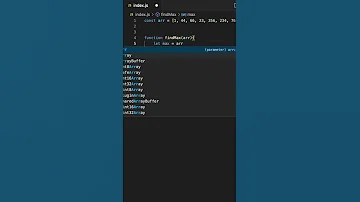 Как найти наибольшее значение в массиве чисел с помощью цикла JavaScript #shorts