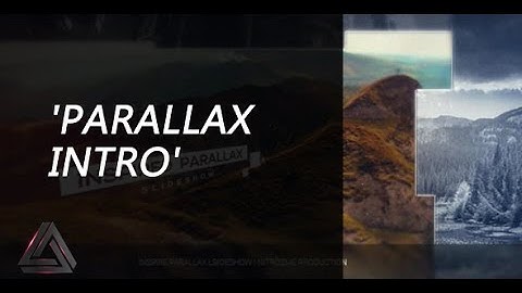 Parallax Intro | After Effects Template | Video Displays