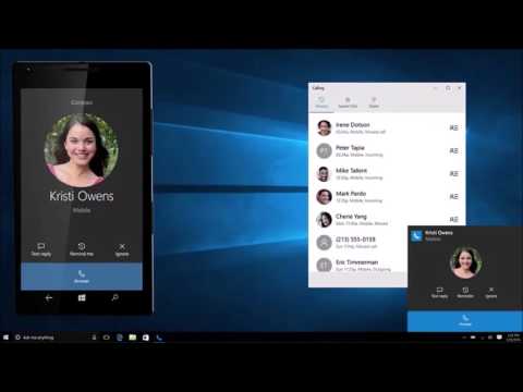 Microsoft teases hand-off for phone calls in windows 10