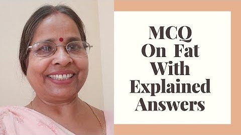 Most Important Questions on Fat for TGT, PGT, NET, SET, UG, PG, GIC & Other Comp Exams.