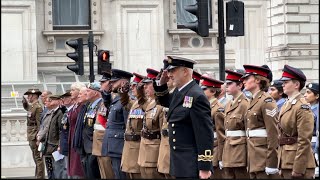 ANZAC DAY  25 April 2024 CENOTAPH, WHITEHALL