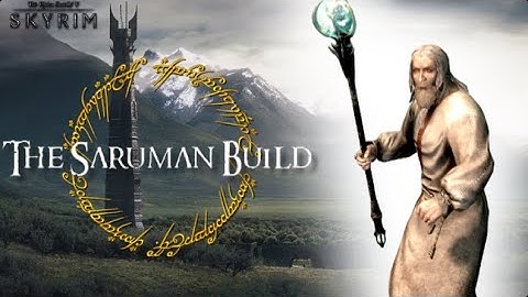 Skyrim: The Saruman Build | Anniversary Edition (NO MODS)