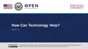 Speaking and Technology (Part 5)