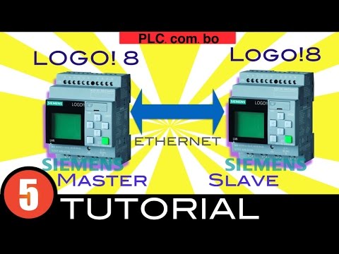 LOGO! Siemens Tutorial 5 - Master & Slave Connection