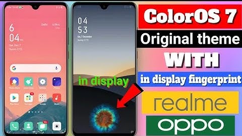 ColorOS 7 | Original Theme of Realme/Oppo All Devices | Realme 2/C1/U1/1 Installation | Hindi