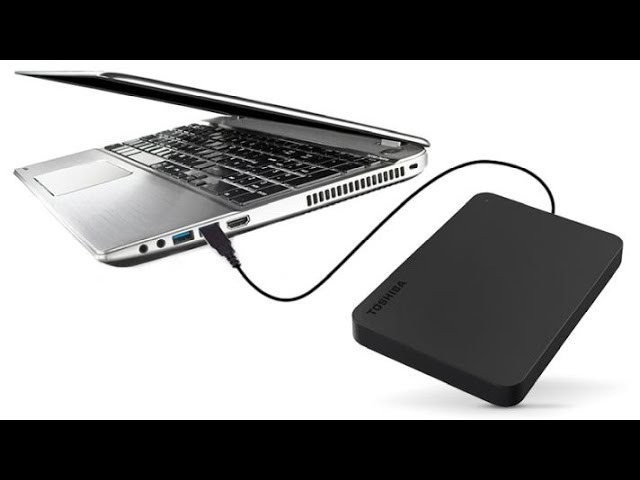 Toshiba Canvio 1TB External HDD Unboxing, Setup & Review