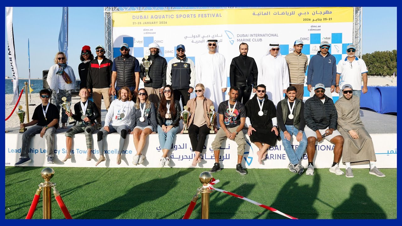 21-22.01.26 Dubai Kitesurf Competition - Heat 2