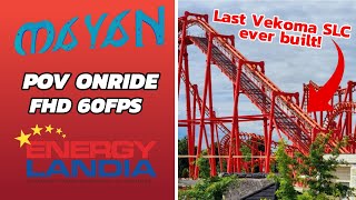 Mayan at Energylandia | POV OnRide - Full HD 2024 | Vekoma SLC