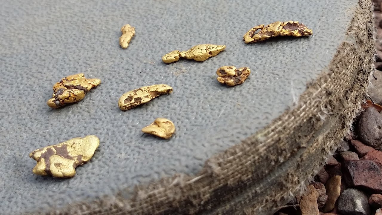 Goldsuche in Queensland Australien