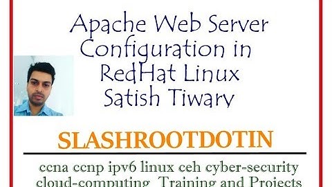 HTTP Apache Server configuration in RedHat Enterprise Linux