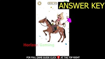 Braindom Draw Puzzle Sketch LEVEL 372 Answer