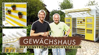 Gewächshaus Selber Bauen Part 2 - Diy Fenster Anzuchtstation Easy Alex