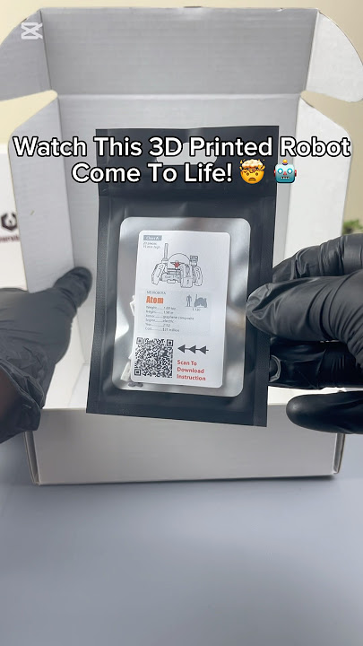 Watch this bot come to life 🤯🤖#3dprinted #robotbuild  #satisfying #shorts #transformation