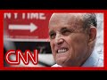 Giuliani told by prosecutors he is a target in Georgia 2020 election probe