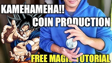 KAMEHAME WAVE COIN PRODUCTION TUTORIAL | SIMPLE COIN TRICKS FOR KIDS | WHITEVERSE CHANNEL