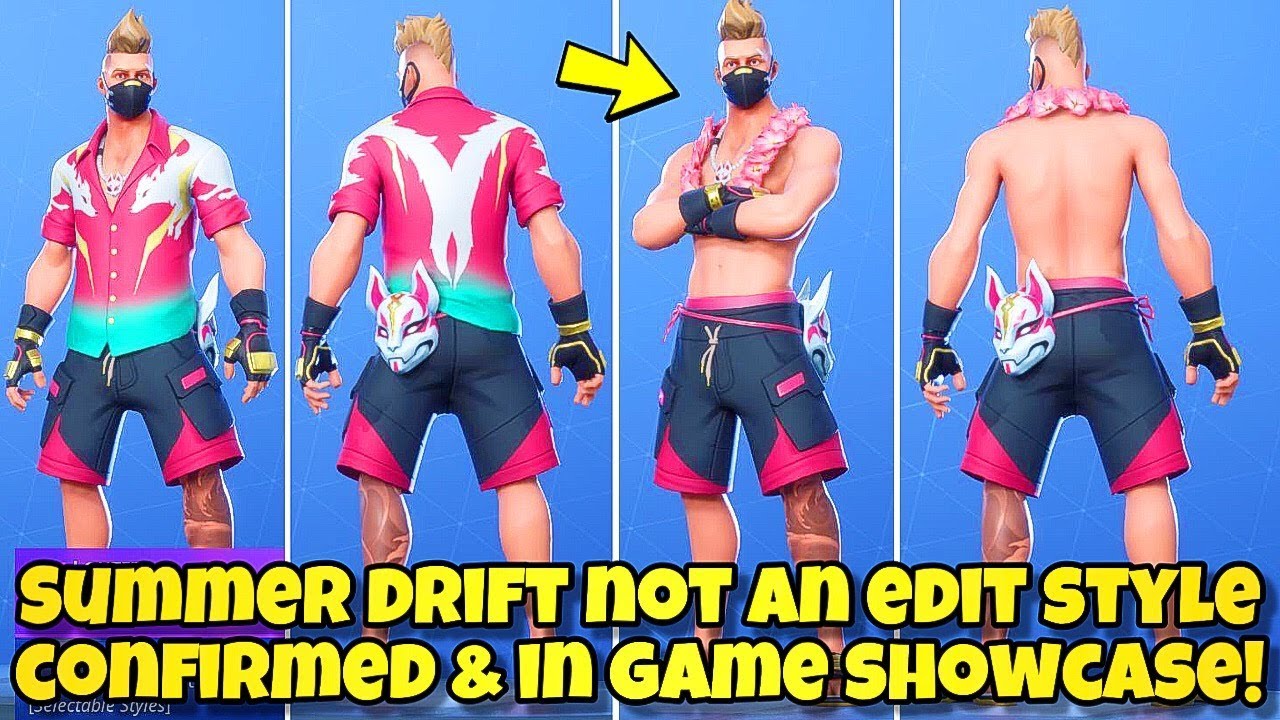 New Summer Drift Skin Oozie Back Bling And Duel Edge Pickacke Showcase 