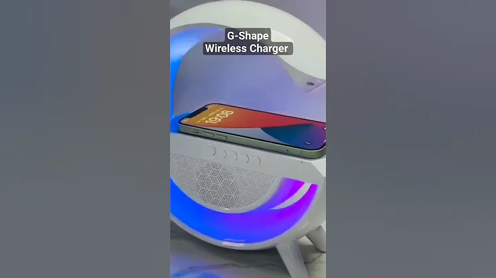 Unique G-Shape wireless charger #shots #shortvideo Bluetooth speaker and Lamp
