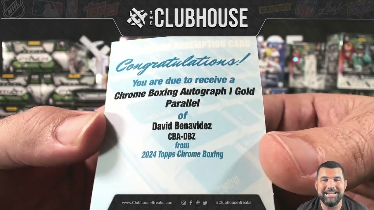2024 Topps Chrome Boxing Hobby 1/2 Case SERIAL NUMBER Group Break 