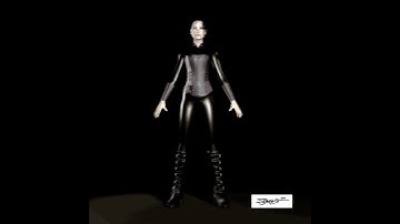 Modeling Selene In Maya and Zbrush.  (Render)