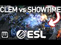 Starcraft 2 ESL Open Finals: Clem (Terran) vs Showtime (Protoss) [EU #56]