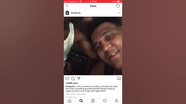 Blvd Quick chilling with Fredo bang in da studio🦍