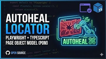 Auto-Heal Locators in Playwright (TypeScript) | AI-Powered Self-Healing Test Automation #autohealing