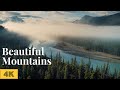 Mountain 4K Drone Video | Drone Film UHD | Relaxing Scenery | Calming Music | Aerial Nature Footage