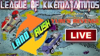 LAND RUSH LEAGUE of Command & Conquer Yuri's Revenge Online Multiplayer in CnCNet