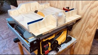 Cross Cut Sled For My Dewalt DWE 7485