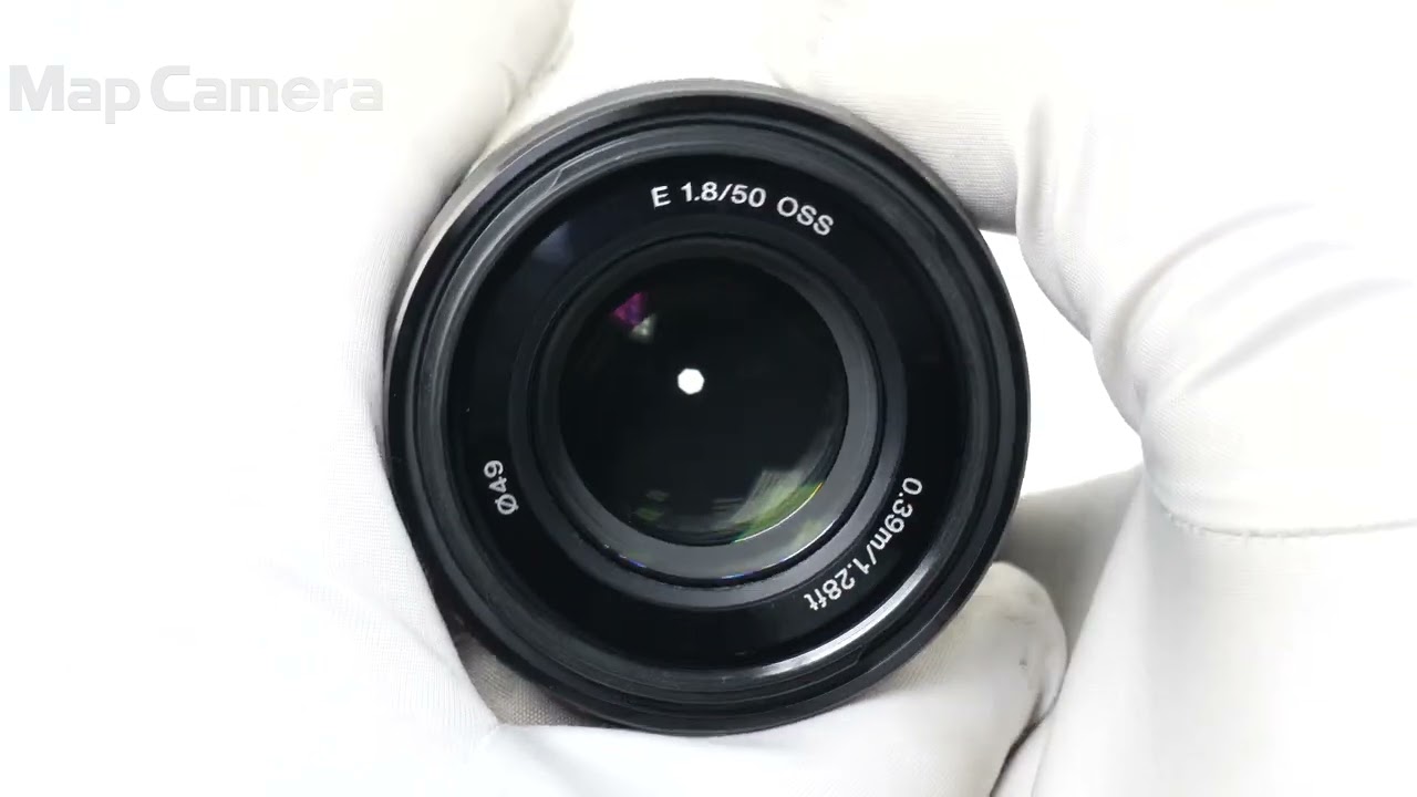 SONY (ソニー) E 50mm F1.8 OSS SEL50F18 並品 - YouTube
