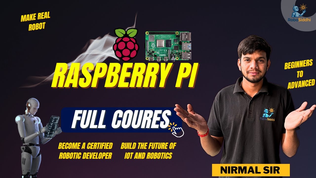 Raspberry Pi Introduction | Beginners to Advance Full Course | By ...