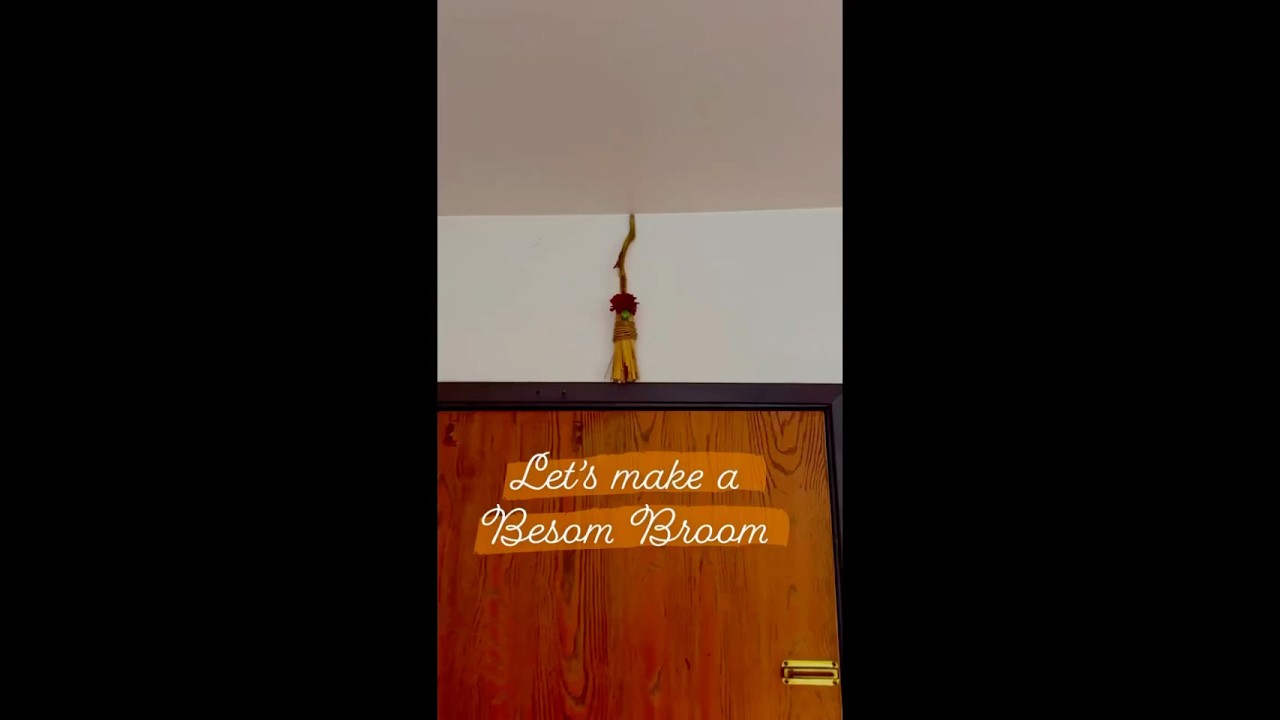 How to make a besom broom 