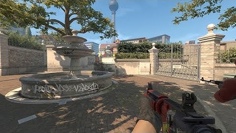 M4A4 4K on Overpass