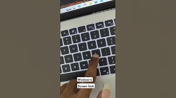 Computer lock screen shortcut trick #computer #windows #shorts #reels