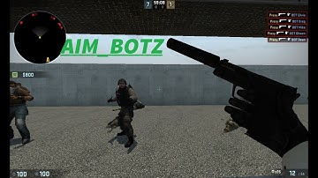 CS:GO | Global Elite | Aim_botz - Warming up / Training aim | 700 kills in 10 minutes!