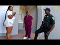 Mom Snatches Daughter's Wig Off Over Jordan Shoes, Ends Badly!
