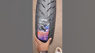 Apollo alpha s1 install in ns200 tyre modification bike modification #modification #vairal