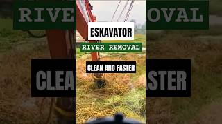 Advanced Excavator For Fast & Efficient River Weed Removal