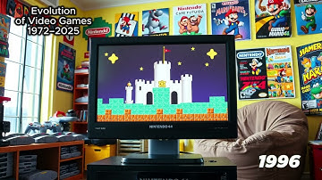 From Pong to Pixels — The Evolution of Video Games 1972–2025