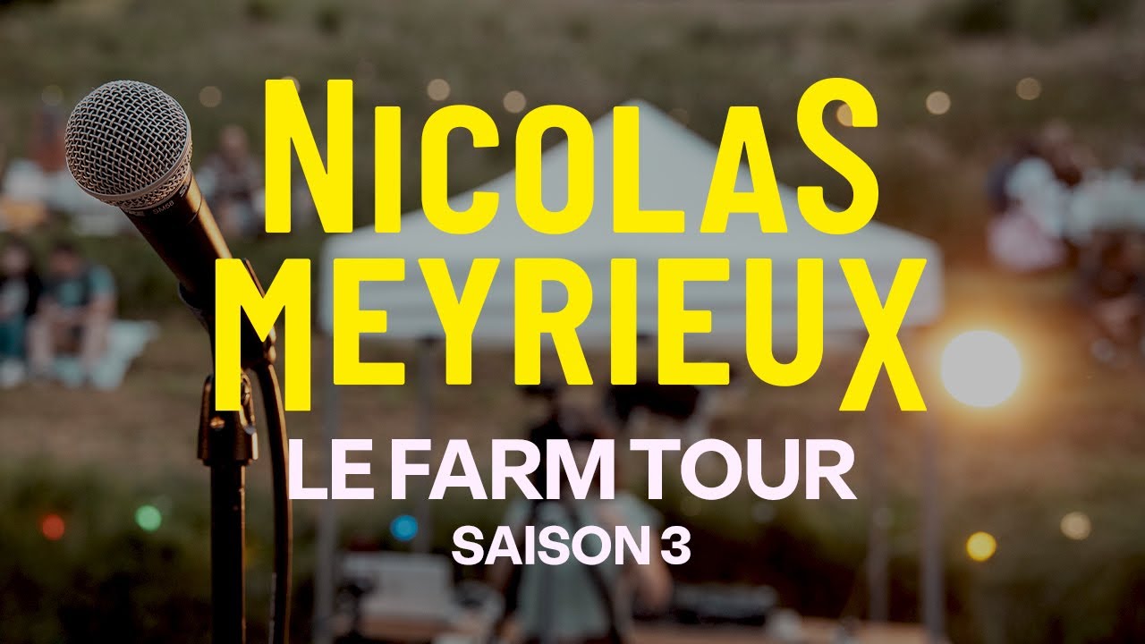 JE PARS EN TOURNÉE (stand up à la ferme)