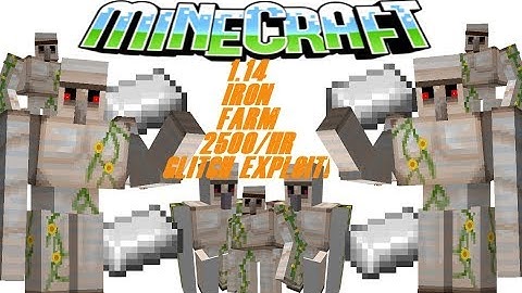 (2019) SnapShot Iron Farm 2500/hr! Glitch Exploit MineCraft Lets Play 1.14 April Fools Joke