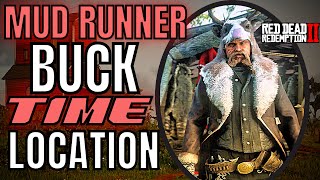 Legendary Mud Runner Buck Location and Time RDR2