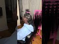 Medium Knotless Box Braids On Thick Natural Hair 
