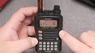 Yaesu VX-6 Microphone Gain screenshot 5