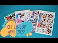 Ad ✿ Kit Lineup ✿ Functional Flexi Planner ✿ Plannerface, Planner Pixie Co and More ✿ April 2022