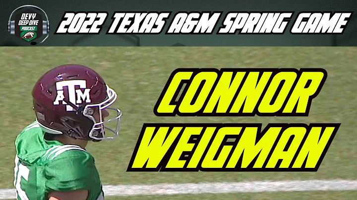 Connor Weigman 2022 Spring Game Highlights