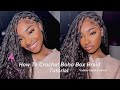 SUPER EASY NATURAL LOOKING CROCHET BOHO BRAIDS *rubber band method* | Ywigs